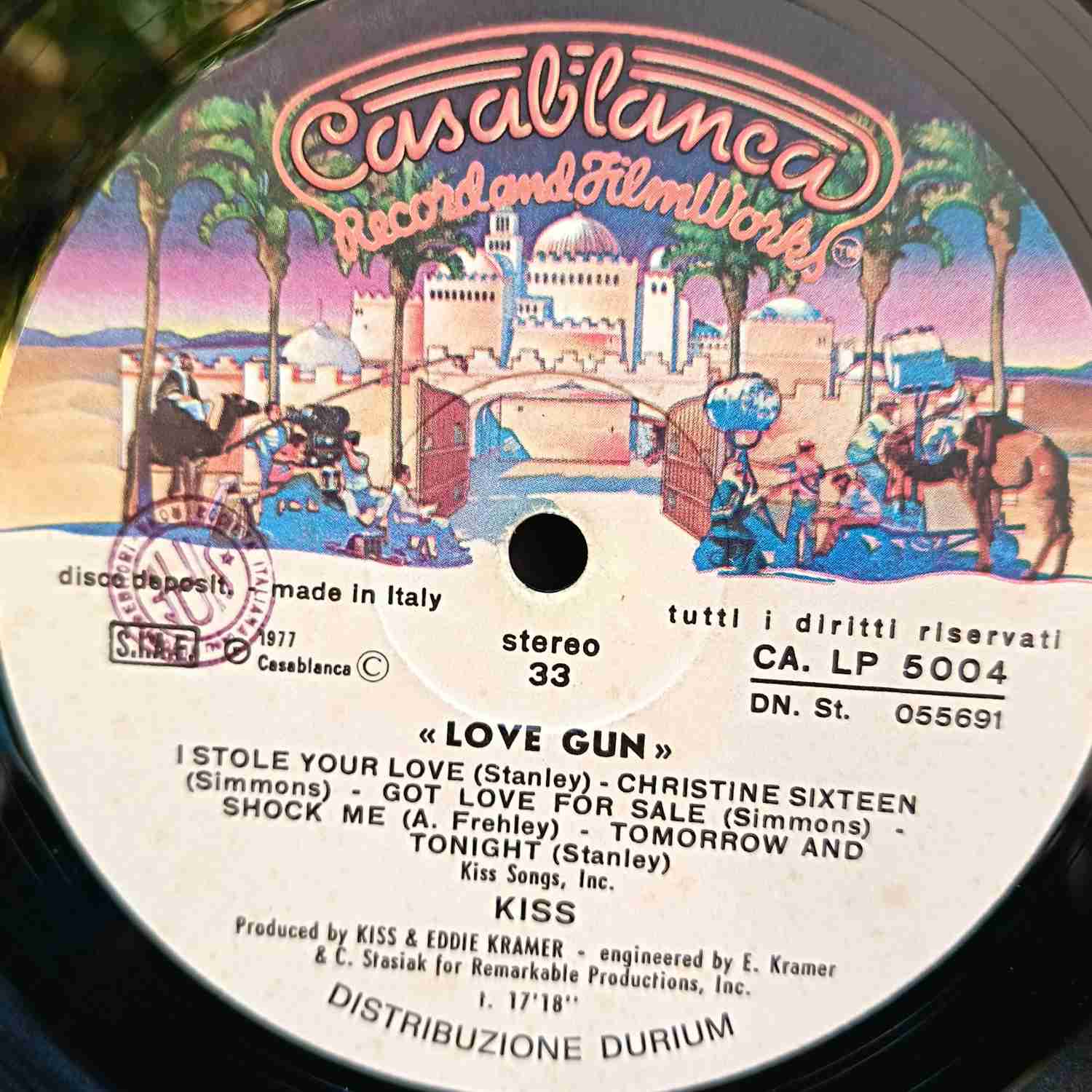 Kiss – Love Gun - Disc VINIL LP VG VG+ Italy - imagine 3