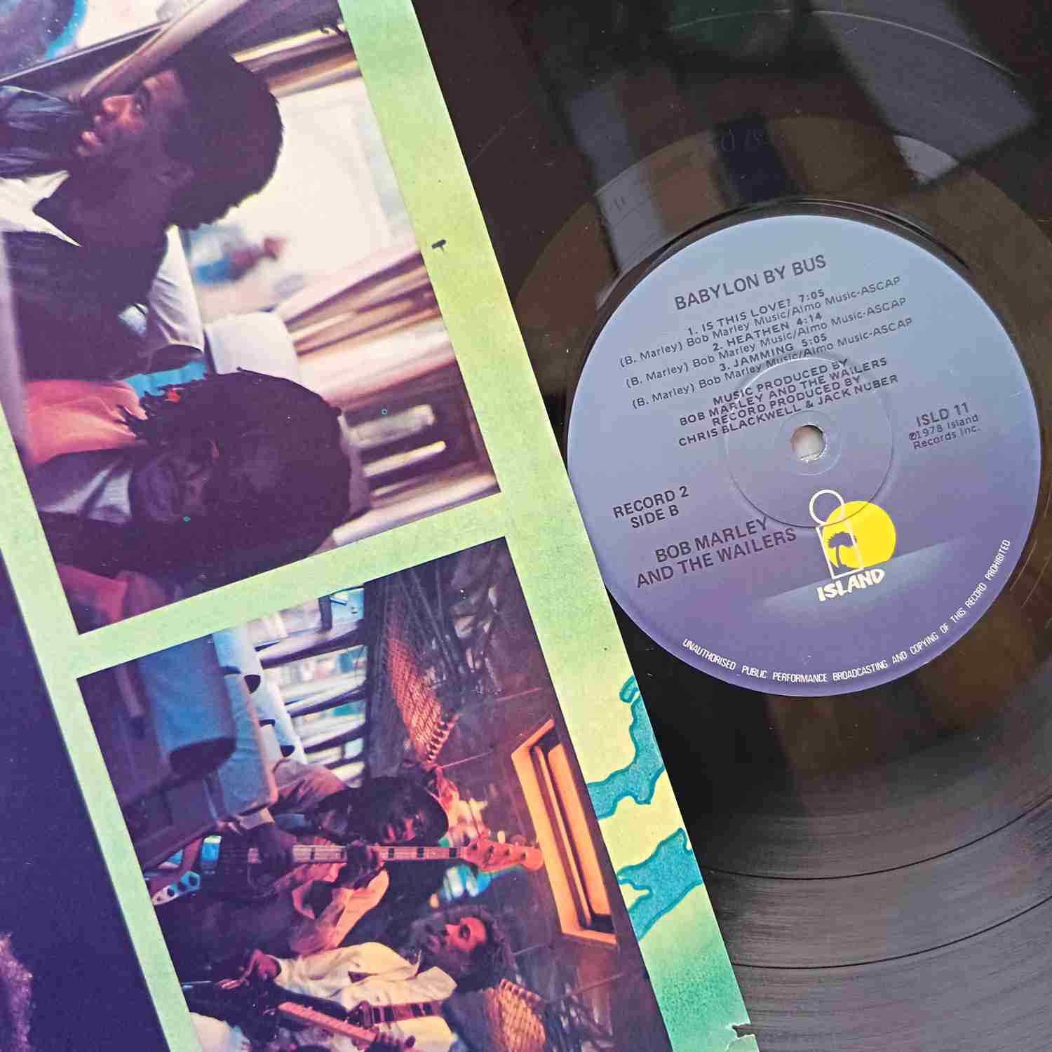 Bob Marley & The Wailers – Babylon By Bus - Disc VINIL LP EX - imagine 3