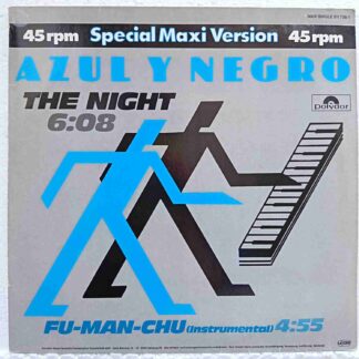 Azul Y Negro – The Night  - Disc VINIL MAXI VG+