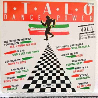 Italo Dance Power Vol. 1  - Disc VINIL LP VG+    Den Harrow, Radiorama, Tom Hooker, Jimmy Mc Foy ....