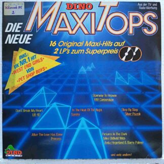 Neue Dino Maxi Tops  - Disc VINIL 2LP EX   Pet Shop Boys, Sandra, UB40, Far Corporation, Fancy, Princess, Sheila E. (copie)