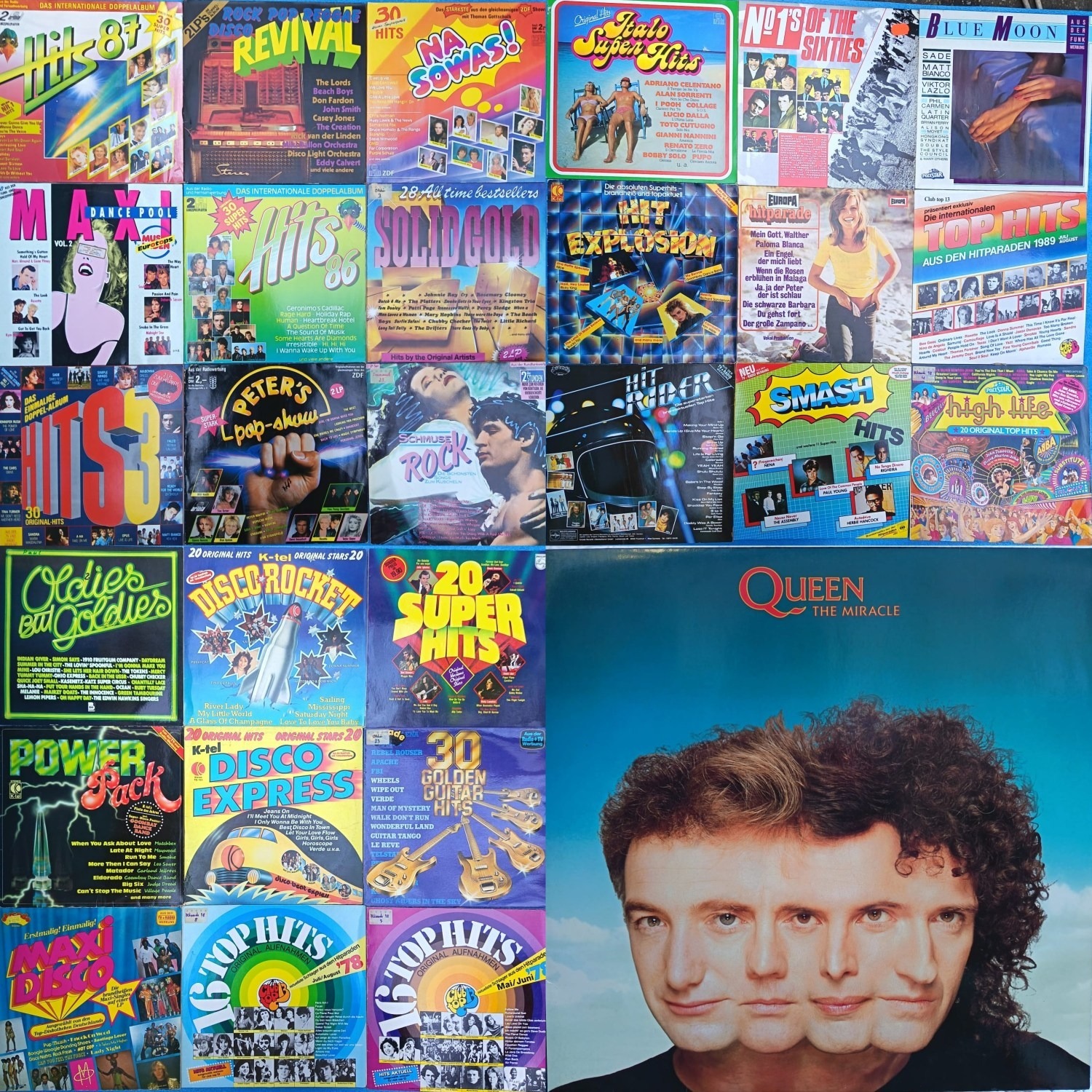 Queen – The Miracle  + 3 Viniluri Surpriză DIN FIECARE IMAGINE O BUCATA  Disc ViNIL 4LP VG+