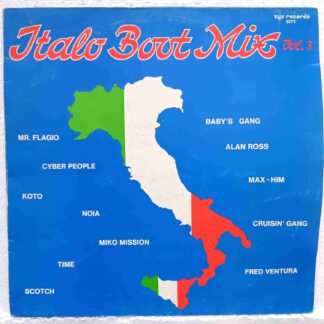 Italo Boot Mix Vol. 3 Vinyl 1985 Italo Disco Megamix – Koto, Scotch, Baby’s Gang  Disc Vinil LP  VG+ skuian