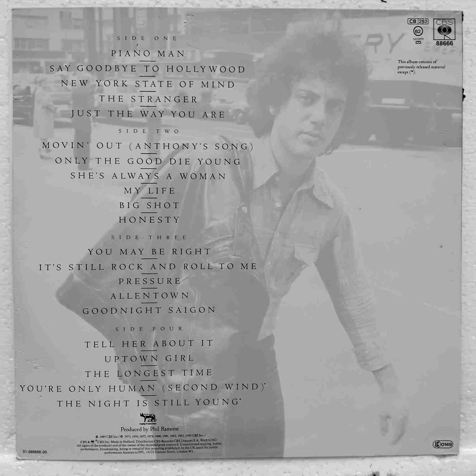 Billy Joel – Greatest Hits Volume I & Volume II - Disc VINIL 2LP VG+ (box1) - imagine 4