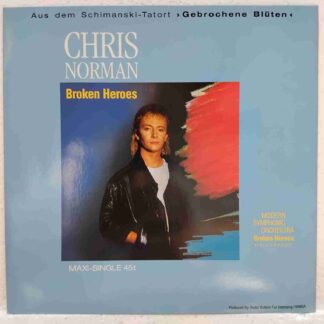 Chris Norman – Broken Heroes - Disc VINIL MAXI 45 RPM VG+ (box1)