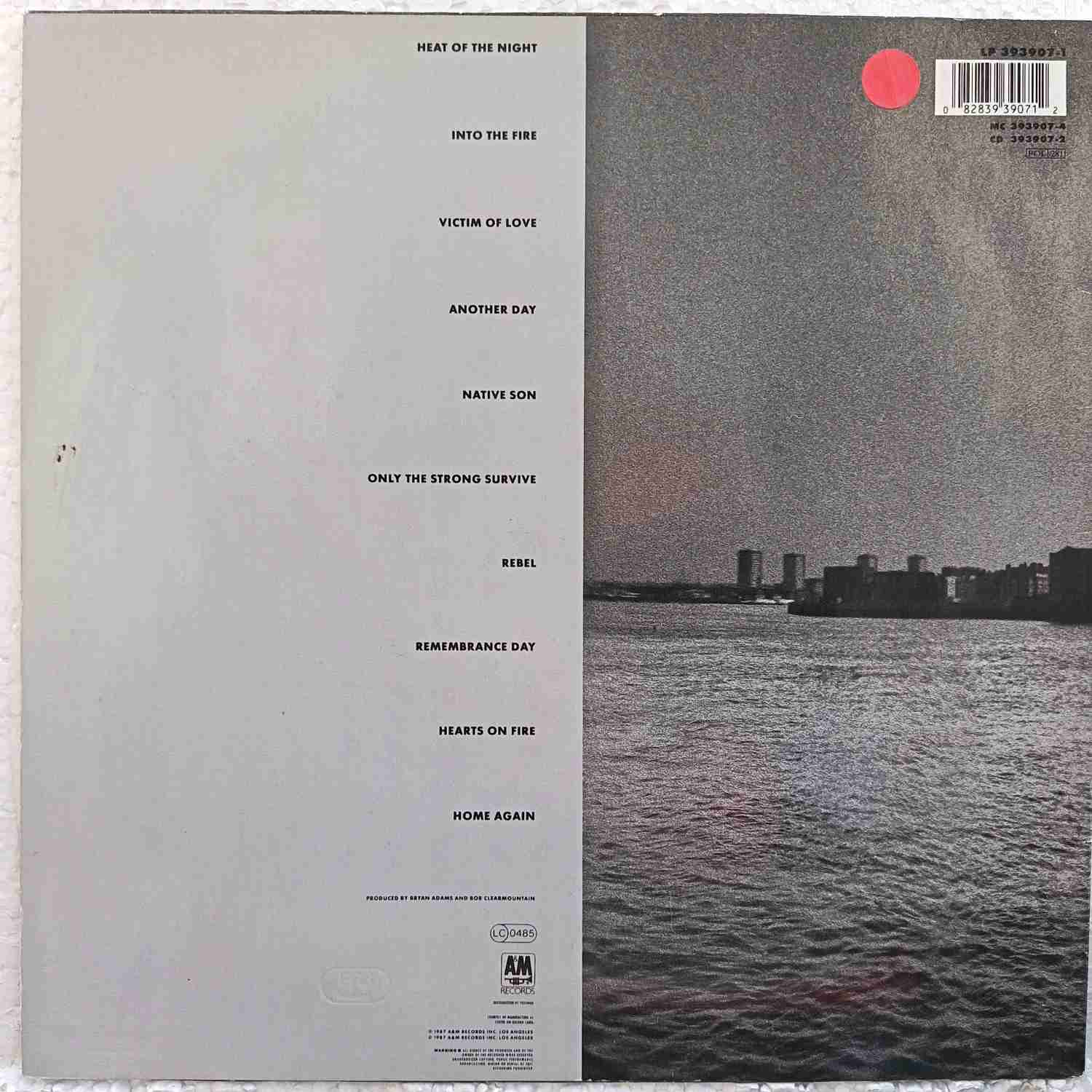 Bryan Adams – Into The Fire - Disc VINIL LP VG+ - imagine 3