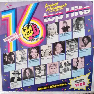 Club Top 13 International - September/Oktober 1988  - Ofra Haza, Kylie Minogue, Whitney Houston, Elton John - Disc VINIL LP VG+