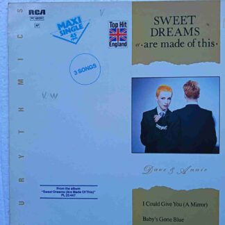 Eurythmics – Sweet Dreams (Are Made Of This) - Disc VINIL MAXI 45 RPM VG+