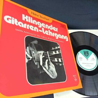 Heinz Teuchert – Klingender Gitarren-Lehrgang - Disc VINIL LP VG VG+