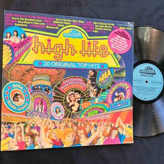 High Life - 20 Original Top Hits -  ABBA, Bee Gees, Genesis, Blondie - Disc VINIL LP VG VG+