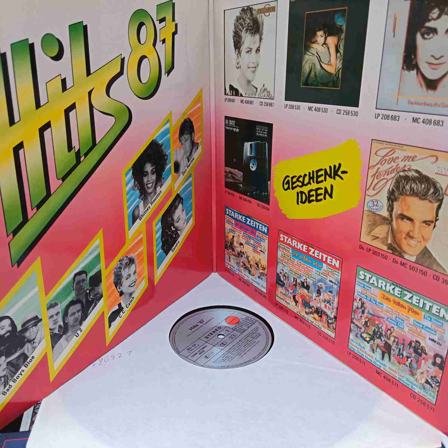 Hits '87 - Rick Astley, Depeche Mode, Whitney Houston, U2 - Disc VINIL 2LP VG VG+ 303 156 - imagine 3