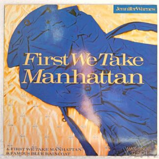 Jennifer Warnes – First We Take Manhattan - Disc VINIL MAXI 45 RPM VG+