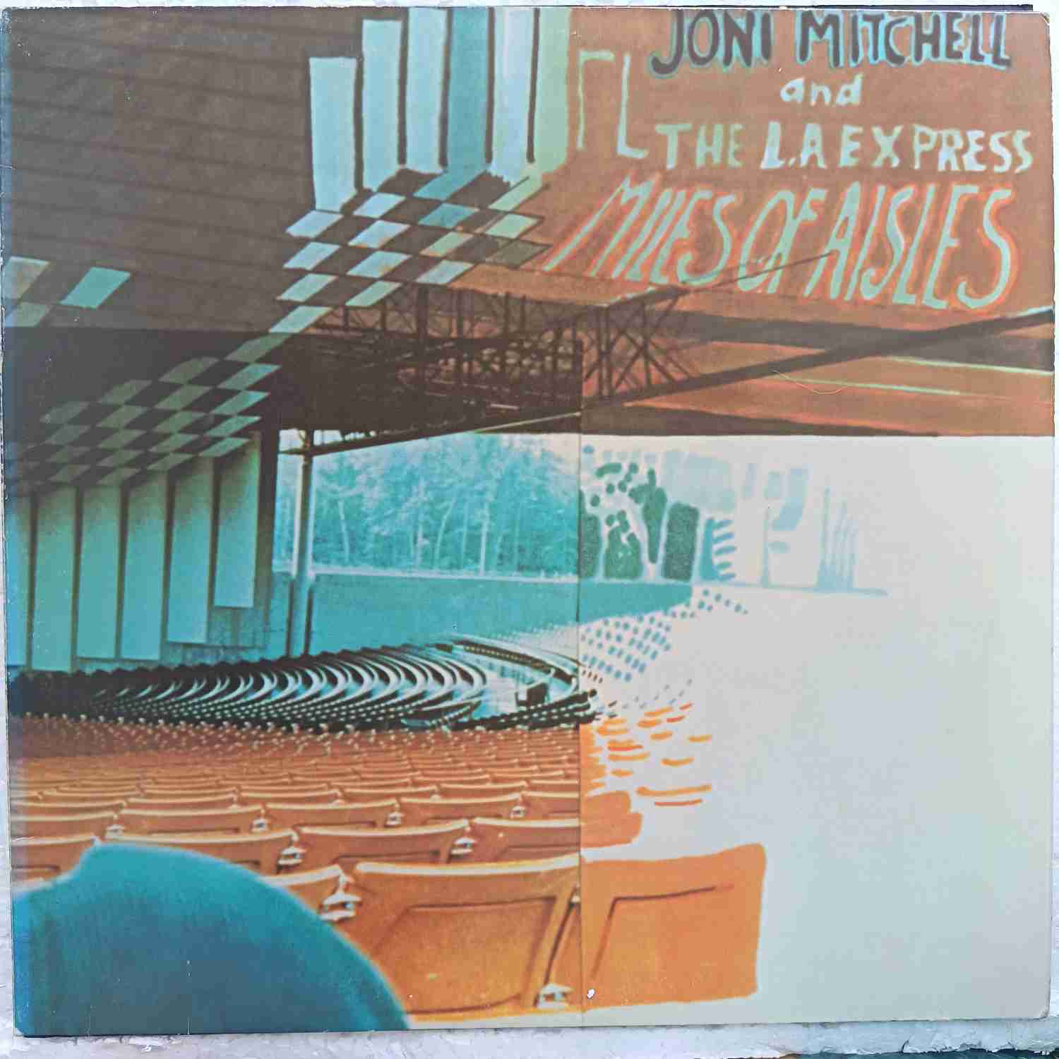 Joni Mitchell And The L.A. Express – Miles Of Aisles - Disc Vinil 2LP EX