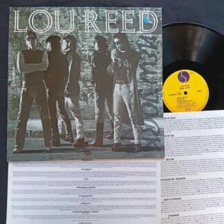 Lou Reed – New York  - Disc VINIL LP  VG+  FOARTE PUTIN DEFORMAT