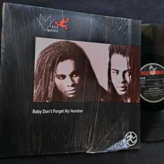 Milli Vanilli – Baby Don't Forget My Number - Disc VINIL MAXI 45 RPM VG+