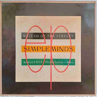 Simple Minds – Ballad Of The Streets - Disc VINIL MAXI 45 RPM VG+
