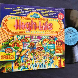High Life (20 Original Top Hits) - ABBA, Bee Gees, Baccara, Andy Gibb, Jean-Michel Jarre - Disc VINIL LP VG+