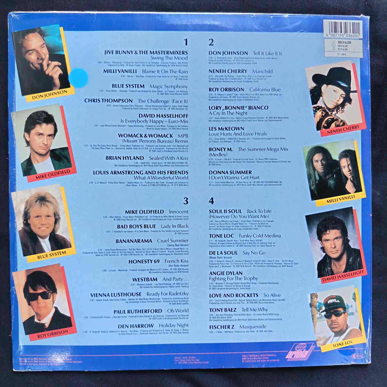 Hot & Fresh - Das Neue Internationale Doppelalbum (30 Super-Hits) - Disc VINIL LP VG (1989) - imagine 2