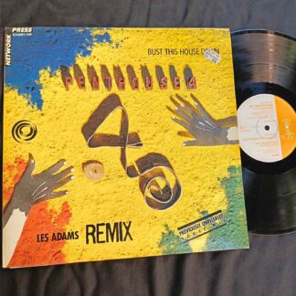 Penthouse 4 – Bust This House Down (Les Adams Remix)  - Disc Vinil Maxi VG VG+