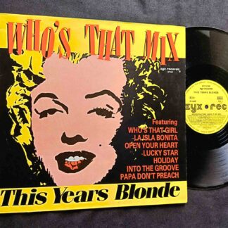 This Year's Blonde – Who's That Mix (Jack It Up) - Disc VINIL MAXI 45 RPM VG+