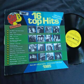 16 Top Hits - September / Oktober 1985 - Two Of Us, Yello, Sandra, OMD - Disc VINIL LP VG VG+