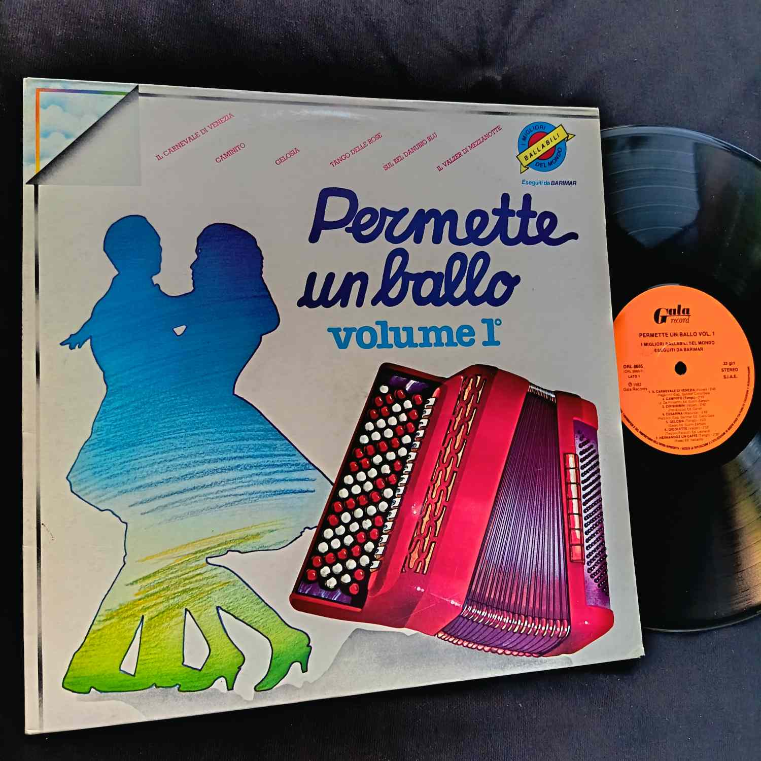 Barimar – Permette Un Ballo - Volume 1° - Disc VINIL LP VG+ Italia