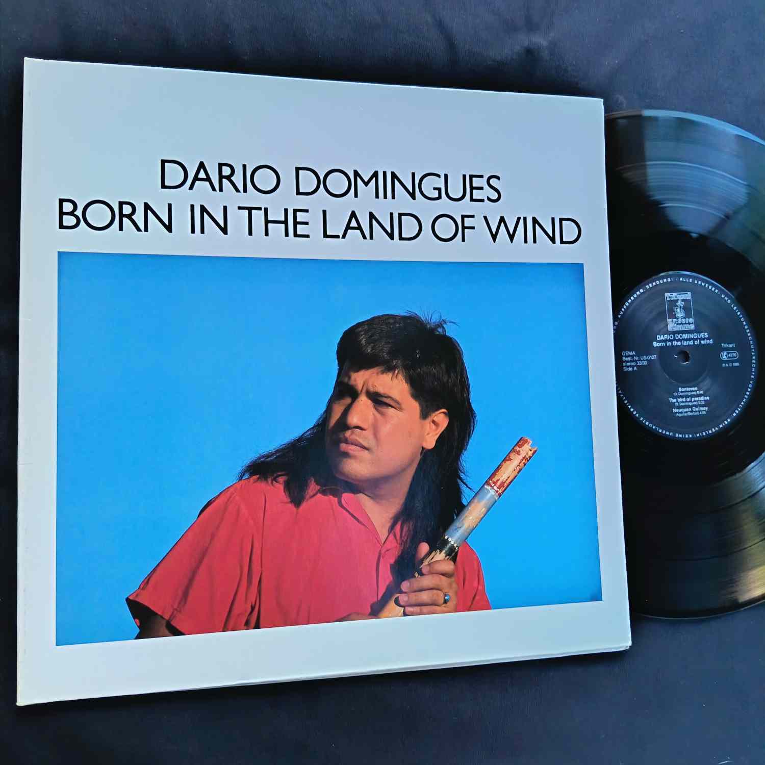 Dario Domingues – Born In The Land Of Wind - Disc VINIL LP VG+