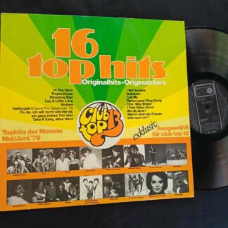 16 Top Hits - Tophits Der Monate Mai/Juni '79 - Village People, Gloria Gaynor, Luv, Sweet - Disc VINIL LP VG+