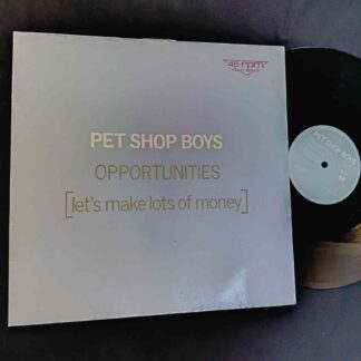 Pet Shop Boys – Opportunities (Let's Make Lots Of Money) - Disc VINIL MAXI 45 RPM  VG+
