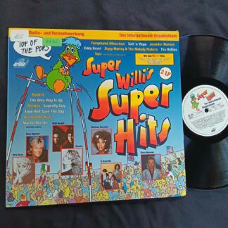 Super Willi's Super Hits - Milli Vanilli, Ofra Haza, Sandra, UB40 - Disc VINIL 2LP VG VG+