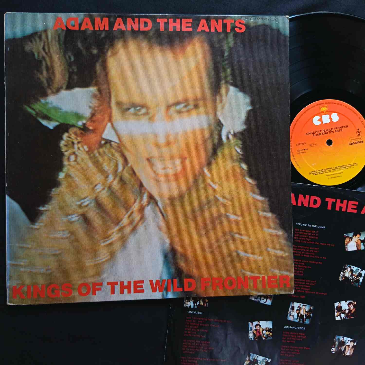 Adam And The Ants – Kings Of The Wild Frontier - Disc VINIL LP VG VG+