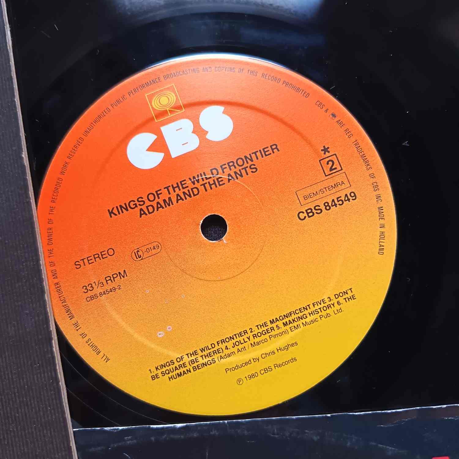 Adam And The Ants – Kings Of The Wild Frontier - Disc VINIL LP VG VG+ - imagine 2