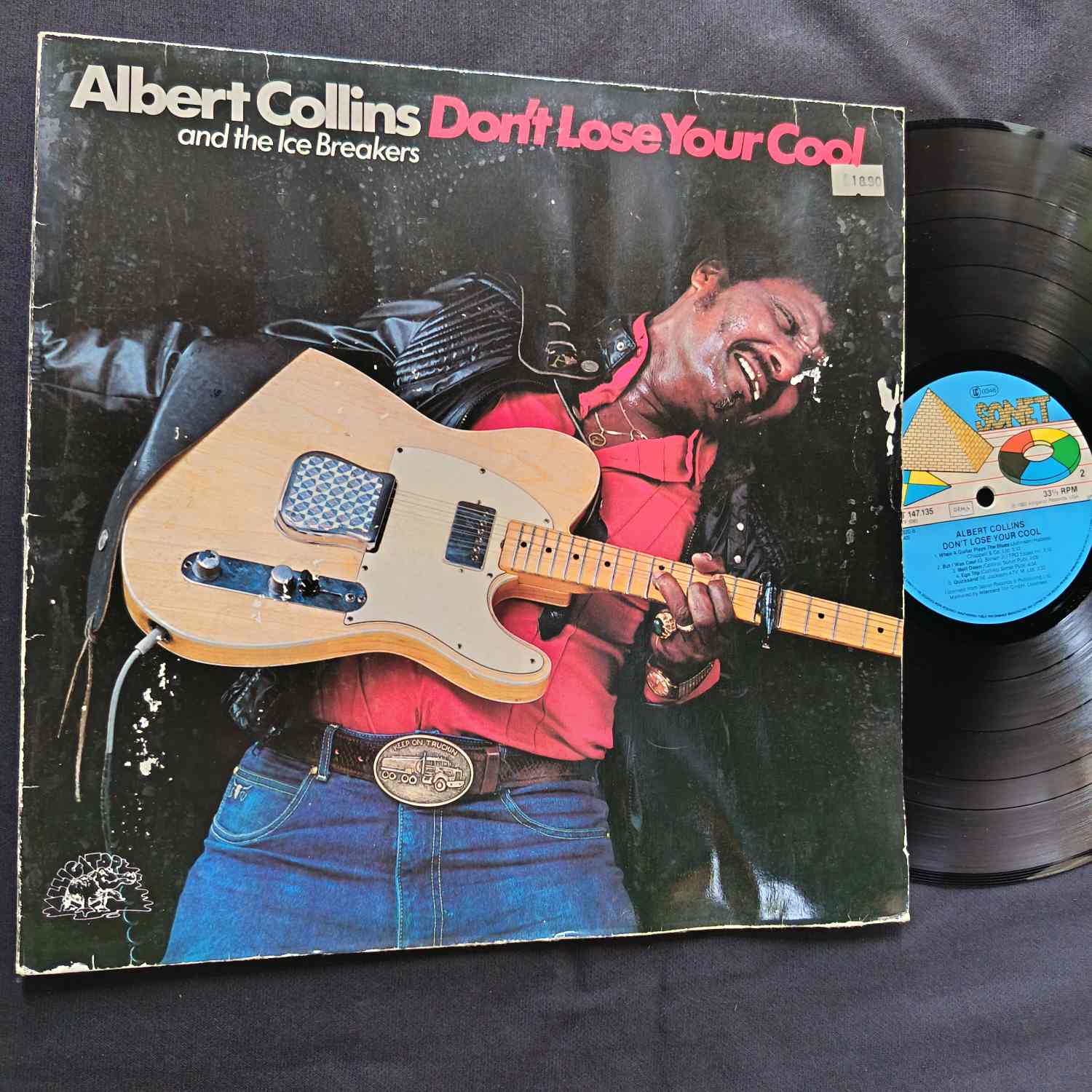 Albert Collins And The Ice Breakers – Don't Lose Your Cool - Disc VINIL LP VG VG+