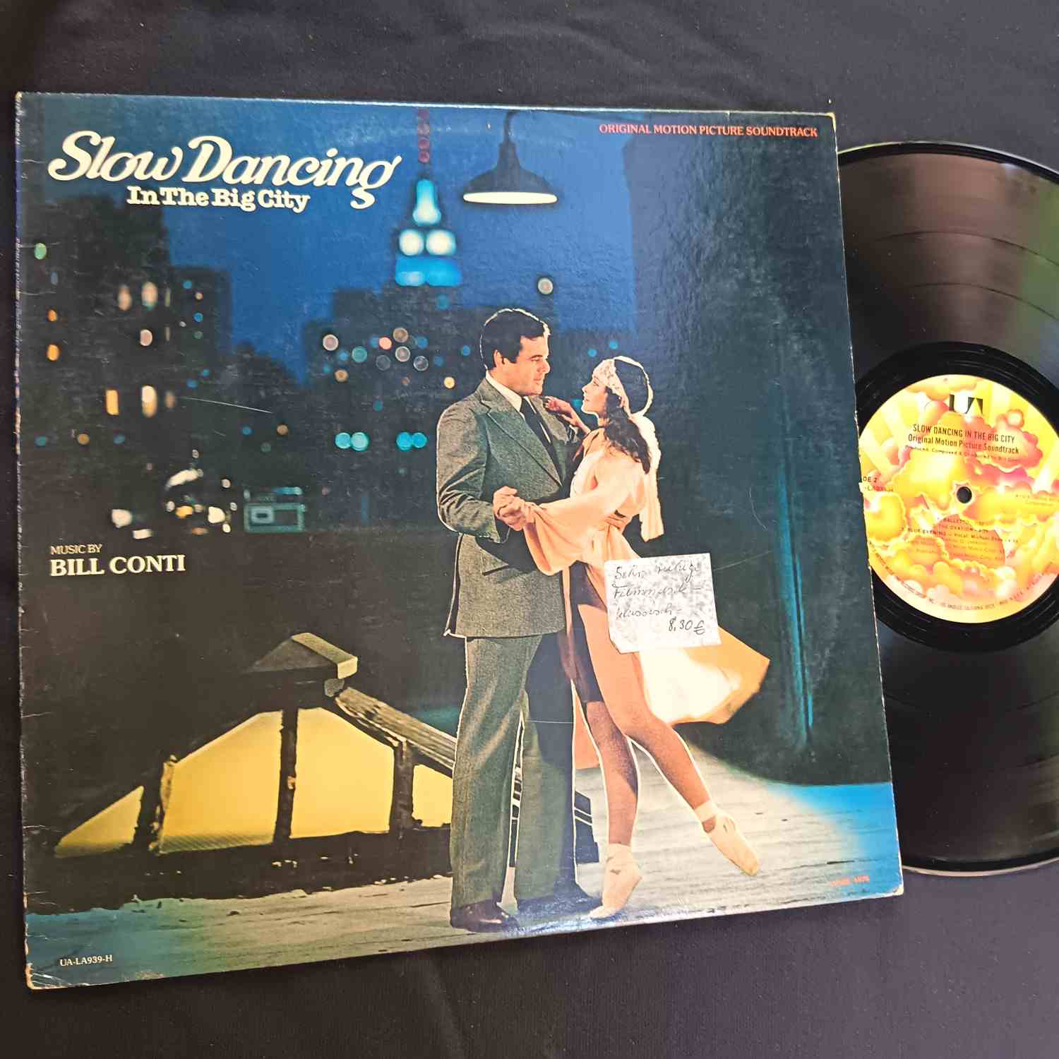 Bill Conti – Slow Dancing In The Big City (Original Motion Picture Soundtrack) – Disc VINIL LP VG VG+ USA