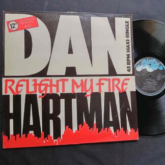 Dan Hartman – Relight My Fire (The Historical 1979 Re-Mix) - Disc VINIL MAXI 45 RPM VG VG+