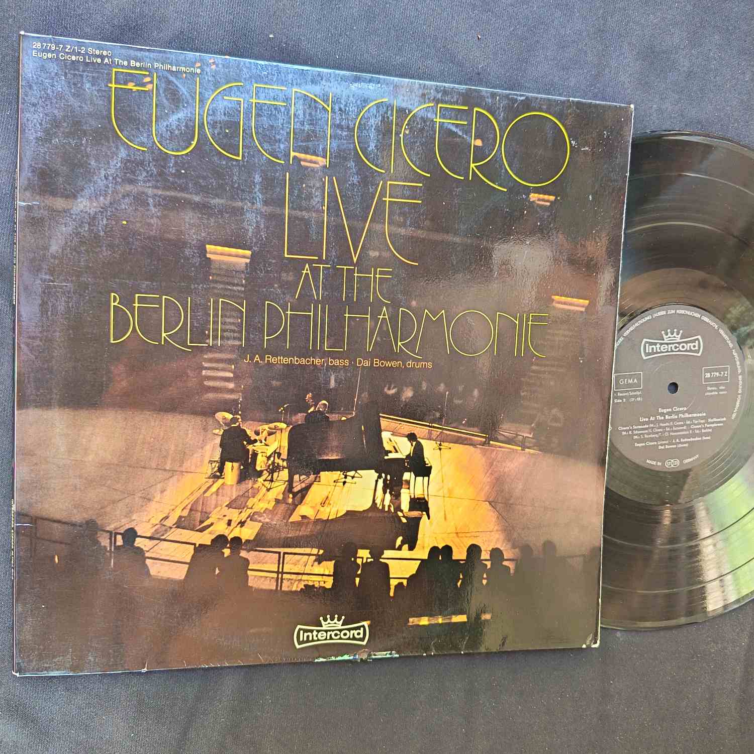 Eugen Cicero – Live At The Berlin Philharmonie - Disc VINIL 2LP VG VG+