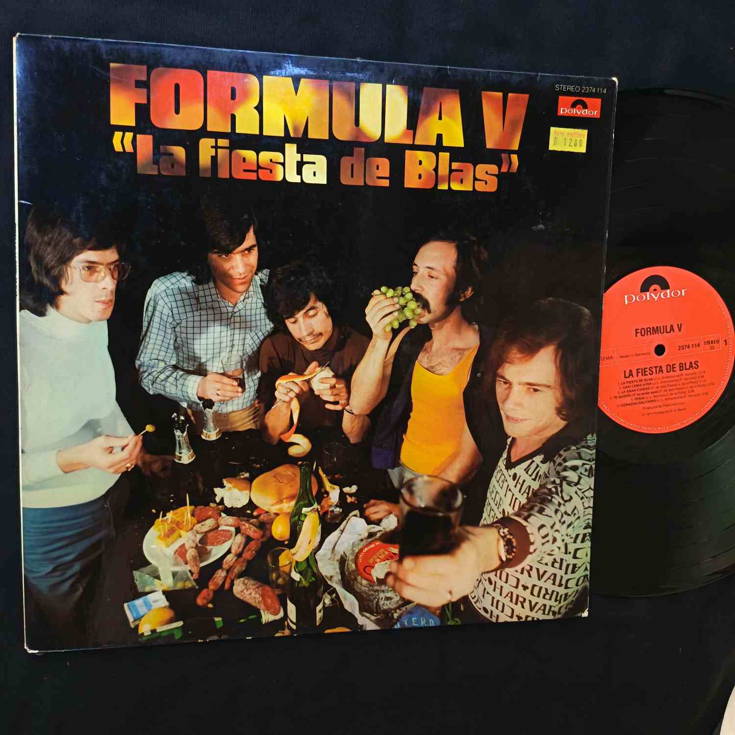 Formula V – La Fiesta De Blas - Disc VINIL LP VG VG+