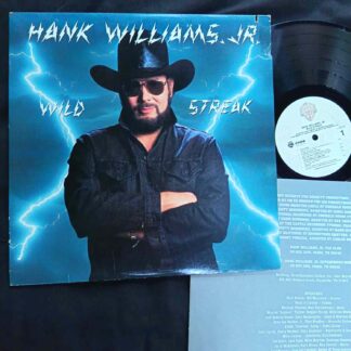Hank Williams, Jr. – Wild Streak - Disc VINIL LP VG VG+ USA