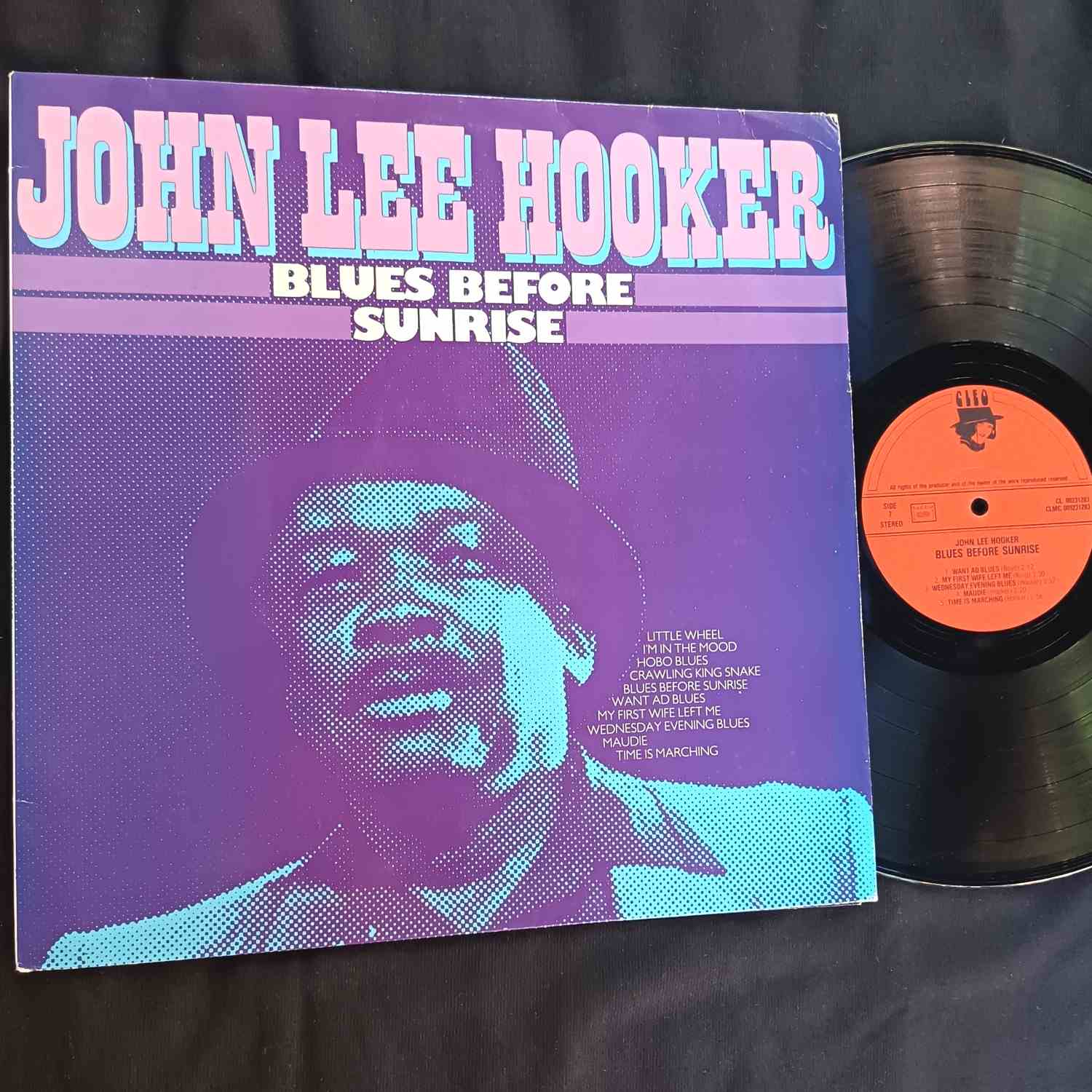 John Lee Hooker – Blues Before Sunrise - Disc VINIL LP VG VG+