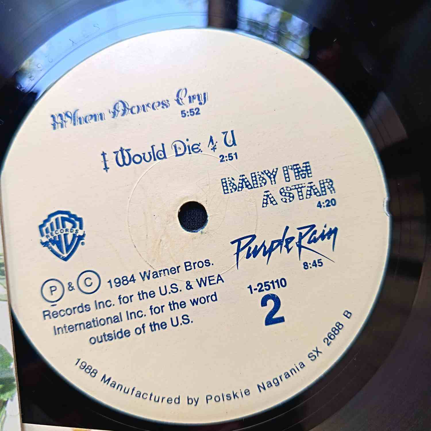 Prince And The Revolution – Purple Rain - Disc VINIL LP VG VG+ Poland - imagine 2