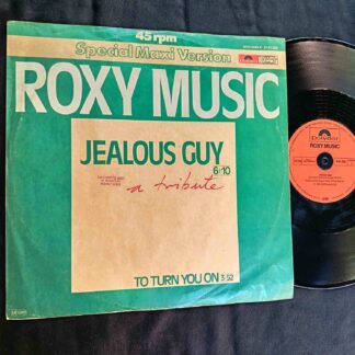 Roxy Music – Jealous Guy - Disc VINIL MAXI 45 RPM  VG VG+
