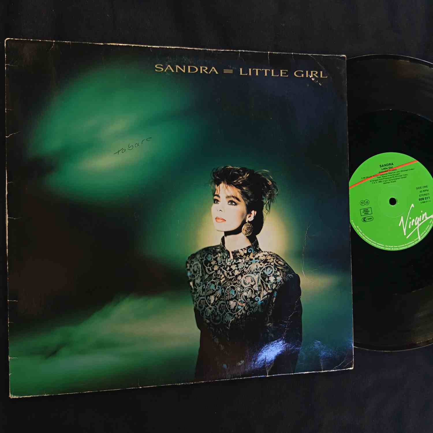 Sandra – Little Girl - Disc VINIL MAXI 45 RPM VG VG+