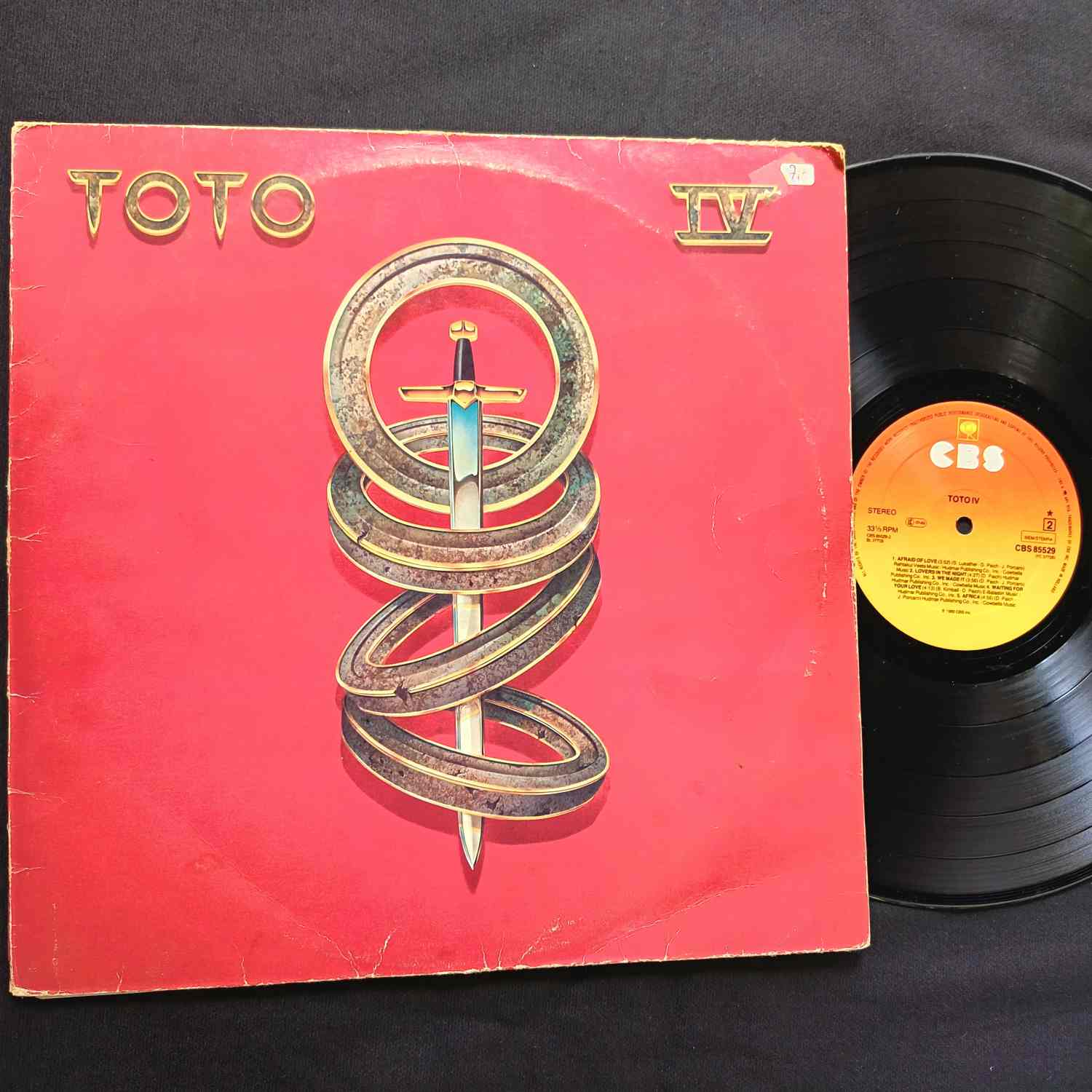 Toto – Toto IV - Disc VINIL LP VG VG+
