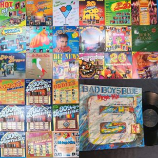 Bad Boys Blue – Mega-Mix Vol. 1 (The Official Bootleg Megamix, Vol. 1) + 3 Viniluri Surpriză – NU SE POT ALEGE – Disc ViNIL 4LP VG+