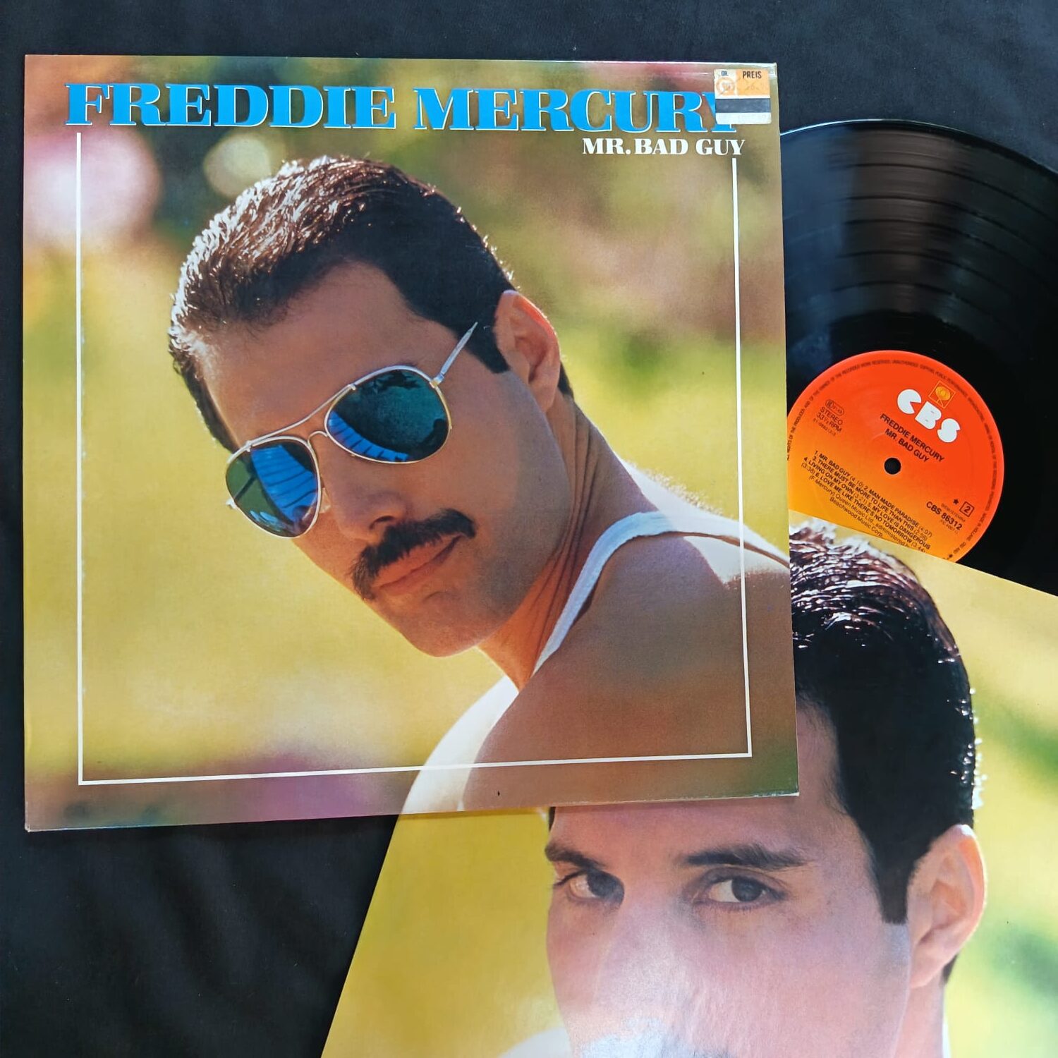 Freddie Mercury – Mr. Bad Guy + 3 Viniluri Surpriză – NU SE POT ALEGE – Disc ViNIL 4LP VG+ - imagine 2