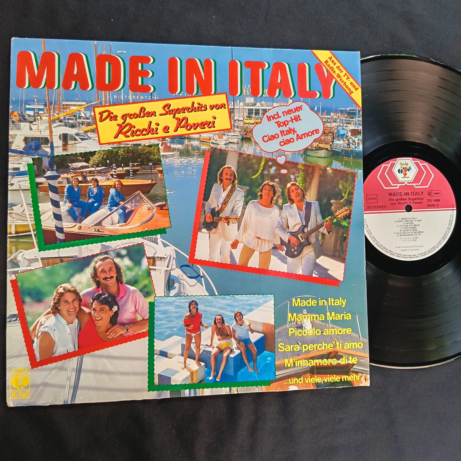 Mate in Italy + 3 Viniluri Surpriză – NU SE POT ALEGE – Disc ViNIL 4LP VG+ - imagine 2