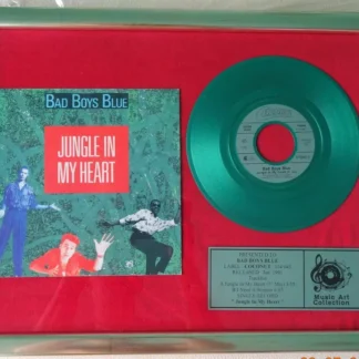 Bad Boys Blue – "Jungle in My Heart" Disc replică verde