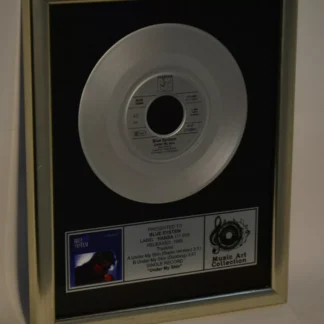 Blue System – "Under My Skin" Disc replică argintiu