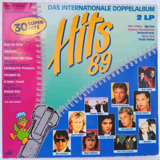 Hits 89 - Roxette, Phil Collins, Lisa Stansfield, Technotronic, Blue System, Bad Boys Blue - Disc VINIL 2LP VG+