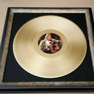 Kurt Cobain / Nirvana - Disc replică auriu